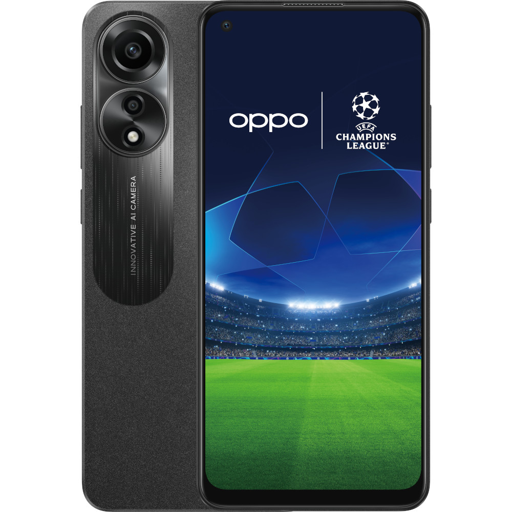 Telefon mobil OPPO A78 4G, 128GB, 8GB RAM, Dual SIM, Mist Black Telefon mobil OPPO A78 4G, 128GB, 8GB RAM, Dual SIM, Mist Black