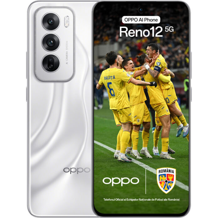 Telefon mobil OPPO Reno12 5G, 256GB, 12GB RAM, Dual SIM, Astro Silver Telefon mobil OPPO Reno12 5G, 256GB, 12GB RAM, Dual SIM, Astro Silver