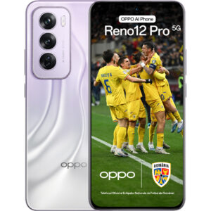Telefon mobil OPPO Reno12 Pro 5G, 512GB, 12GB RAM, Dual SIM, Nebula Silver Telefon mobil OPPO Reno12 Pro 5G, 512GB, 12GB RAM, Dual SIM, Nebula Silver