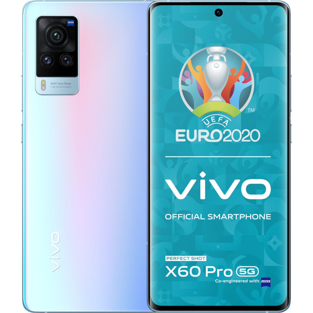 Telefon mobil Vivo X60 Pro, 5G, 256GB, 12 GB RAM, Dual SIM, Shimmer Blue Telefon mobil Vivo X60 Pro, 5G, 256GB, 12 GB RAM, Dual SIM, Shimmer Blue