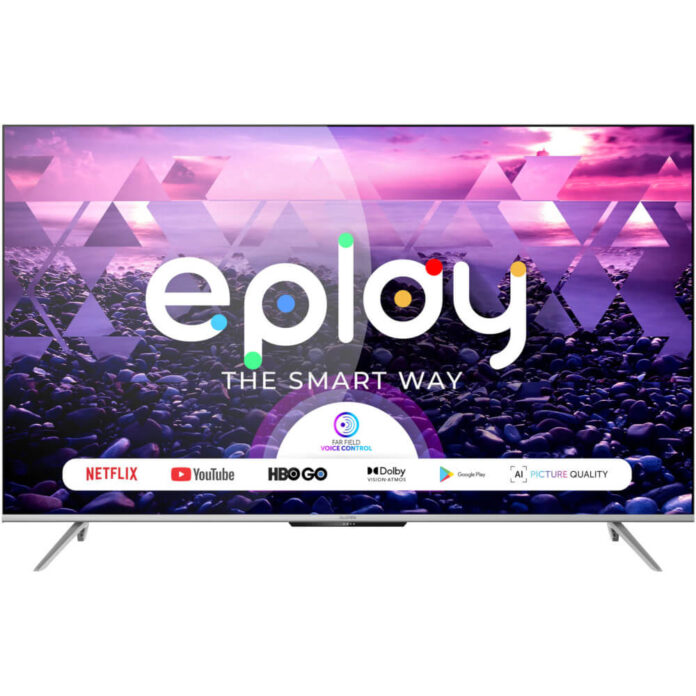 Televizor Smart LED, Allview 50EPLAY7100-U, 126 cm, Ultra HD 4K, Android, Clasa F Televizor Smart LED, Allview 50EPLAY7100-U, 126 cm, Ultra HD 4K, Android, Clasa F