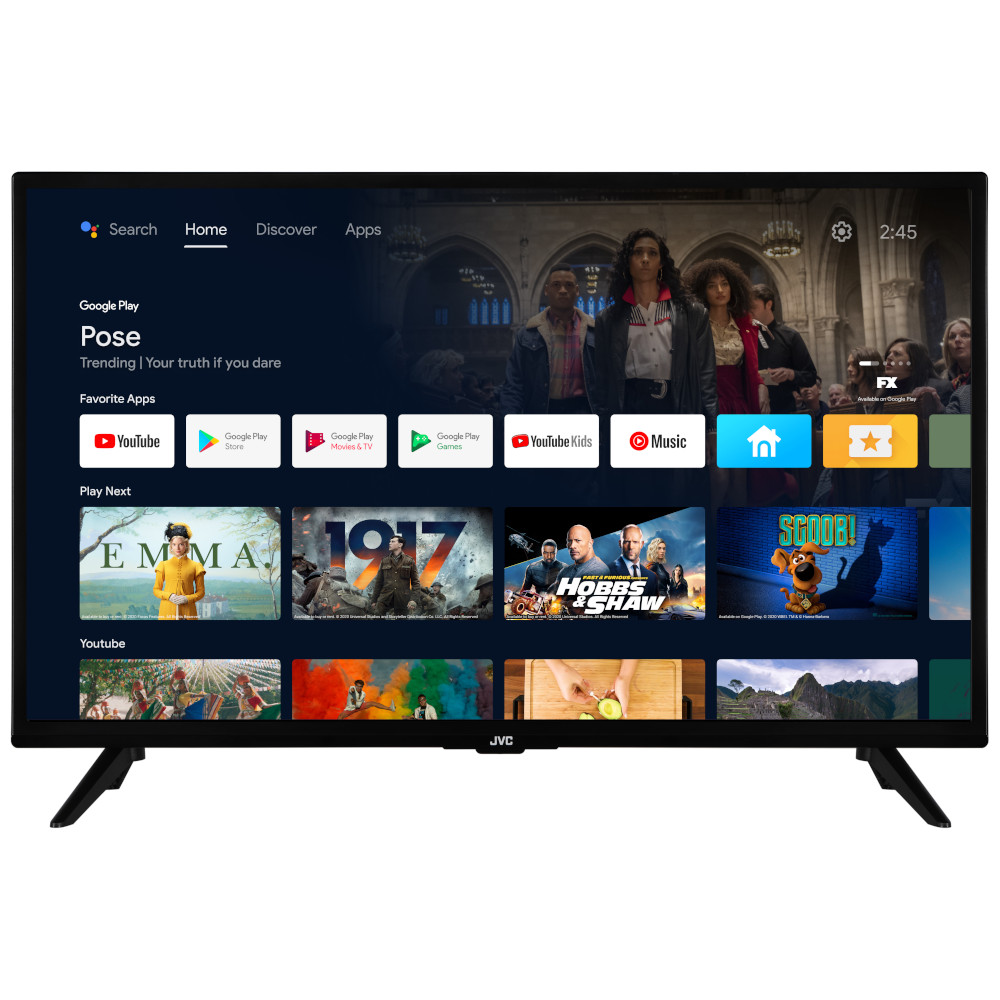 Televizor Smart LED, JVC 32VAF3000, 80 cm, HDR, USB, Full HD, 8ms, Clasa F Televizor Smart LED, JVC 32VAF3000, 80 cm, HDR, USB, Full HD, 8ms, Clasa F