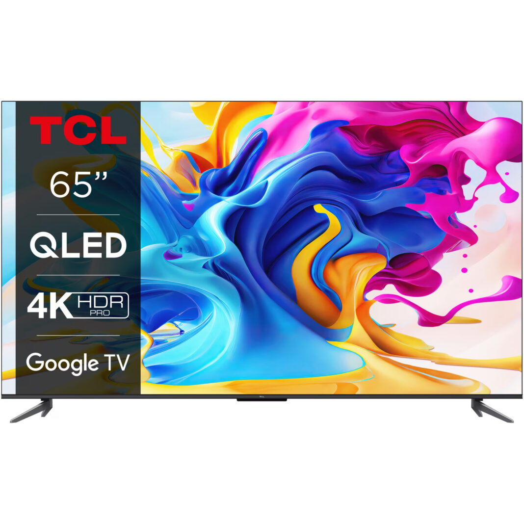 Televizor Smart QLED TCL 65C645, 164 cm, Smart Google TV, Ultra HD 4K, Clasa G Televizor Smart QLED TCL 65C645, 164 cm, Smart Google TV, Ultra HD 4K, Clasa G
