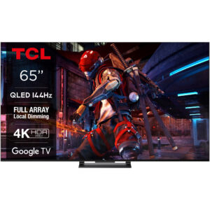 Televizor Smart QLED TCL 65C745, 164 cm, Smart Google TV, Ultra HD 4K, Clasa G Televizor Smart QLED TCL 65C745, 164 cm, Smart Google TV, Ultra HD 4K, Clasa G