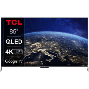 Televizor Smart QLED TCL 85C735, 214 cm, Ultra HD 4K, 120 Hz, Google TV, Clasa G Televizor Smart QLED TCL 85C735, 214 cm, Ultra HD 4K, 120 Hz, Google TV, Clasa G