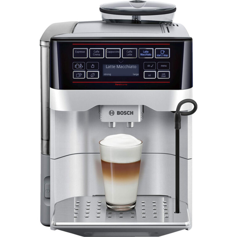 Espressor automat Bosch TES60321RW, 1500 W, 1.7 L, 15 bar, Argintiu