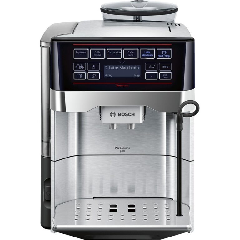Espressor automat Bosch TES60729RW, 1500 W, 1.7 L, 19 bar, Gri