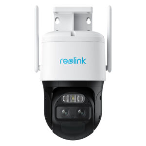 Camera supraveghere rotativa wireless IP WiFi PTZ Reolink TrackMix B770, 2K, 2.8 + 8 mm, lumina alba / IR 30 m, dual band, microfon, slot card, difuzor, acumulator 5100 mAh Camera supraveghere rotativa wireless IP WiFi PTZ Reolink TrackMix B770, 2K, 2.8 + 8 mm, lumina alba / IR 30 m, dual band, microfon, slot card, difuzor, acumulator 5100 mAh