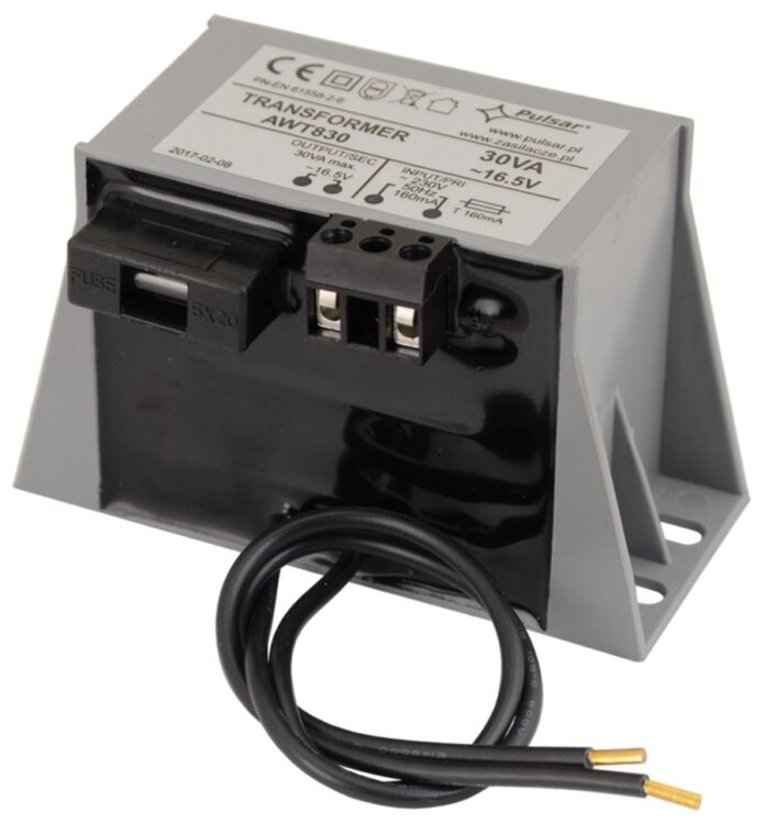 Transformator capsulat pentru sisteme de alarma 16V 30VA,  Pulsar AWT830