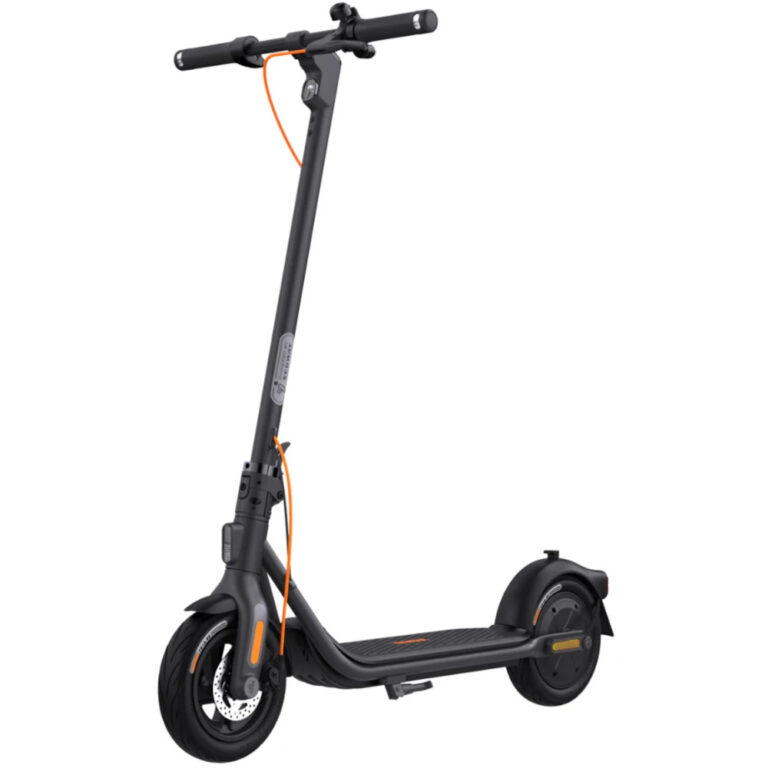 Trotineta electrica Ninebot KickScooter F2 Plus, 400 W, Autonomie maxima 55 Km, Viteza maxima 25 Km/h, Negru
