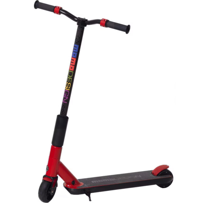 Trotineta electrica pentru copii Momodesign Flasher, 100 W, Autonomie 8 Km, 14 km/h, Rosu Trotineta electrica pentru copii Momodesign Flasher, 100 W, Autonomie 8 Km, 14 km/h, Rosu