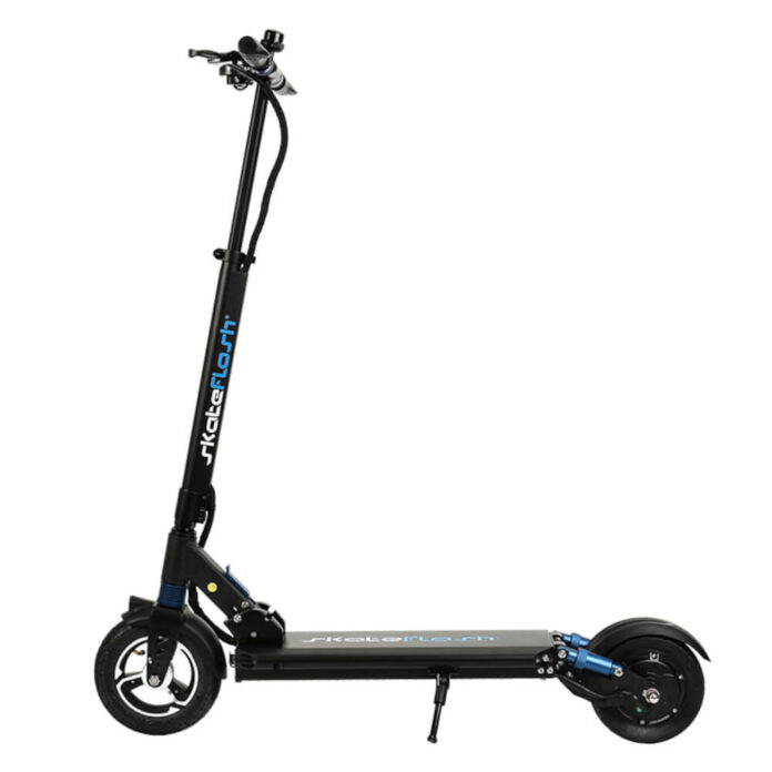 Trotineta electrica Skateflash Echo, 350W, Autonomie 35km, Negru/Albastru