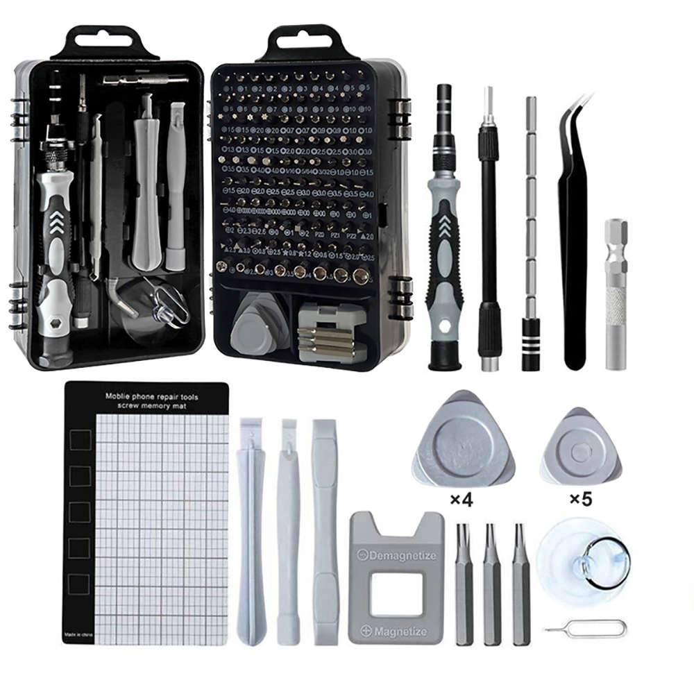 Trusa de reparatii pentru smartphone, 122 de piese, SPACER SPRT-PHONE-122 Trusa de reparatii pentru smartphone, 122 de piese, SPACER SPRT-PHONE-122
