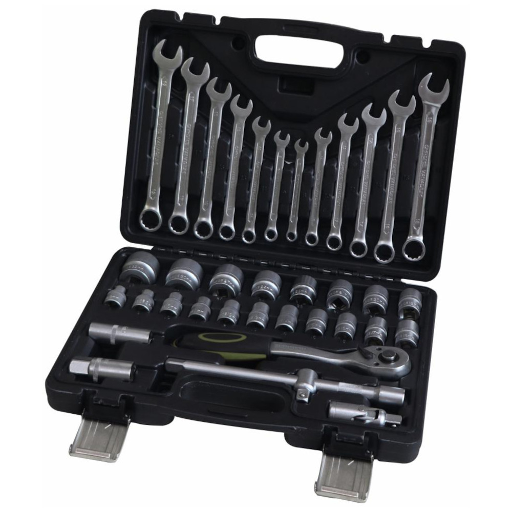 Trusa multifunctionala 37 piese Heinner CTSM013, material Chrome-Vanadium Trusa multifunctionala 37 piese Heinner CTSM013, material Chrome-Vanadium