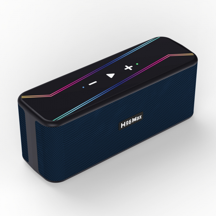 TV Box   Boxa portabila iSEN  H96  MAX M7 Smart Media Player, 8K, 2GB RAM,16GB ROM,  Android 13,  RK3528 Quad Core ARM Cortex-A53, Difuzor 2x 7W WiFi