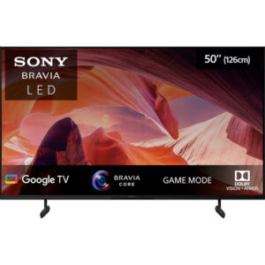 Televizor Smart LED Sony Bravia 50X80L, 126 cm, Ultra HD 4K, Google TV, Clasa G Televizor Smart LED Sony Bravia 50X80L, 126 cm, Ultra HD 4K, Google TV, Clasa G