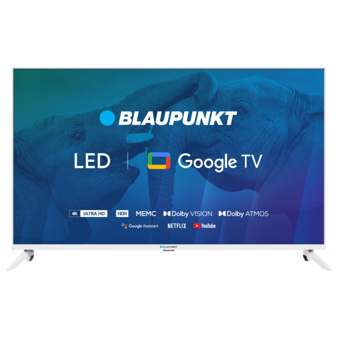 Televizor smart Blaupunkt 43UBG6010S, 108 cm, Ultra HD 4K, Alb, Clasa G Televizor smart Blaupunkt 43UBG6010S, 108 cm, Ultra HD 4K, Alb, Clasa G