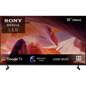 Televizor Smart LED Sony Bravia 55X80L, 139 cm, Ultra HD 4K, Google TV, Clasa G Televizor Smart LED Sony Bravia 55X80L, 139 cm, Ultra HD 4K, Google TV, Clasa G