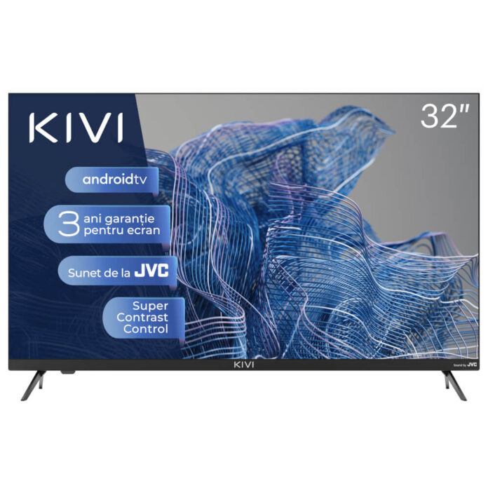 Televizor Smart LED Kivi 32H750NB, 80 cm, HD, Clasa G Televizor Smart LED Kivi 32H750NB, 80 cm, HD, Clasa G