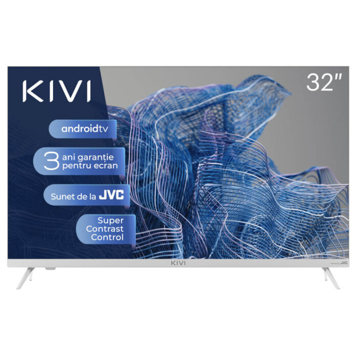 Televizor Smart LED Kivi 32H750NW, 80 cm, HD, Clasa G Televizor Smart LED Kivi 32H750NW, 80 cm, HD, Clasa G