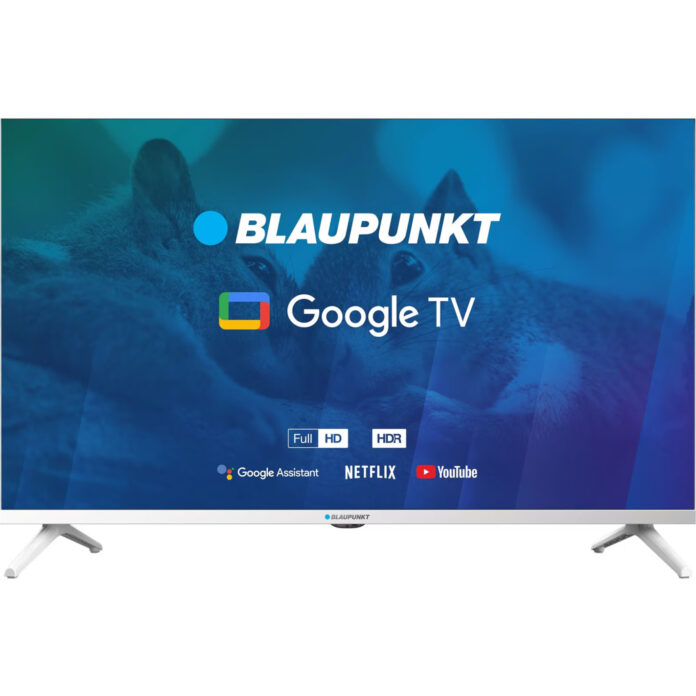Televizor Smart Blaupunkt 32FBG5010S, Google TV, Full HD, 80 cm, Clasa F, Alb Televizor Smart Blaupunkt 32FBG5010S, Google TV, Full HD, 80 cm, Clasa F, Alb