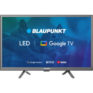 Televizor Smart Blaupunkt 24HBG5000S, Google TV, HD LED, 60 cm, Clasa E, Negru Televizor Smart Blaupunkt 24HBG5000S, Google TV, HD LED, 60 cm, Clasa E, Negru