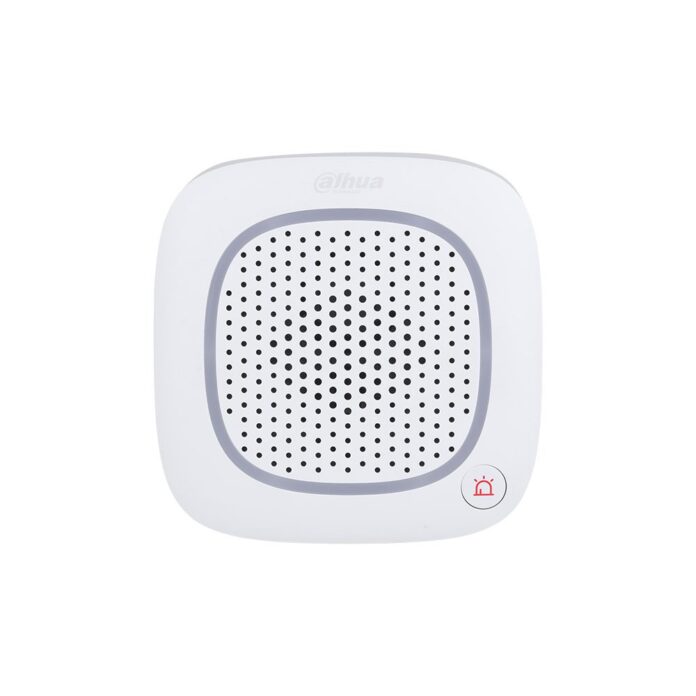 Sirena interior cu functie de interfon wireless Dahua ARA14-W2(868), bidirectionala, 1600 m, control interfon prin aplicatie