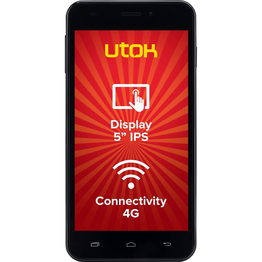 Telefon mobil UTOK Q5 GT, 8GB, Dual SIM, Negru
