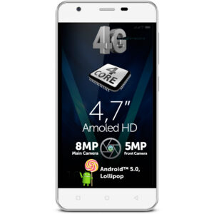 Telefon Mobil Allview V2 Viper, 16GB, Dual SIM, Alb Telefon Mobil Allview V2 Viper, 16GB, Dual SIM, Alb
