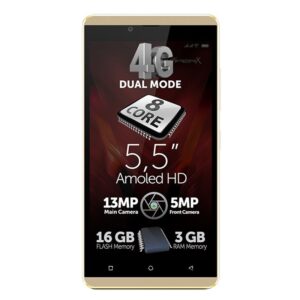 Telefon mobil Allview V2 Viper X, 16GB, Dual SIM Auriu Telefon mobil Allview V2 Viper X, 16GB, Dual SIM Auriu
