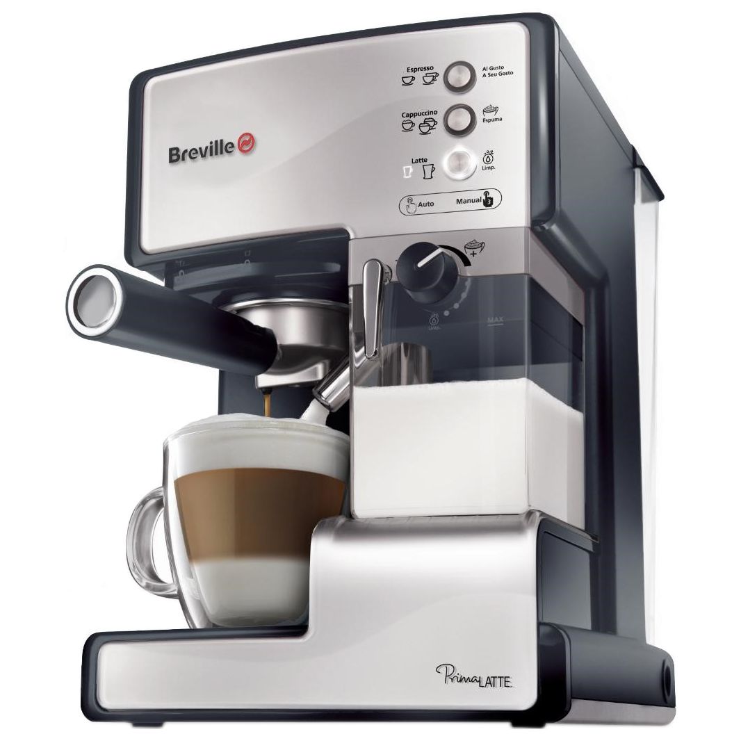 Espressor semi-automat Breville Prima Latte VCF045X-01, 1.5 L, 15 bar, Argintiu Espressor semi-automat Breville Prima Latte VCF045X-01, 1.5 L, 15 bar, Argintiu