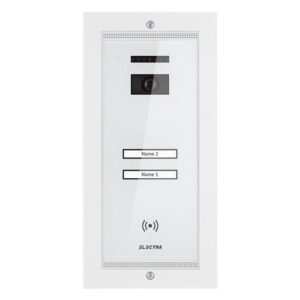 Videointerfon de exterior Electra Smart VPM.2SR02.ELW04, 2 familii, aparent, 4 fire Videointerfon de exterior Electra Smart VPM.2SR02.ELW04, 2 familii, aparent, 4 fire