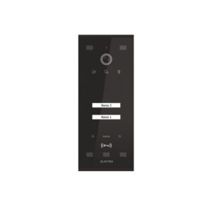 Videointerfon de exterior Electra VPM.02S03.ELBH4, RFID, 2 familii, aparent, 4 fire, negru Videointerfon de exterior Electra VPM.02S03.ELBH4, RFID, 2 familii, aparent, 4 fire, negru