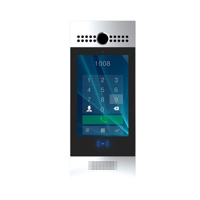 Videointerfon de exterior IP SIP SPD-R29F, aparent/ingropat, 7 inch, recunoastere faciala