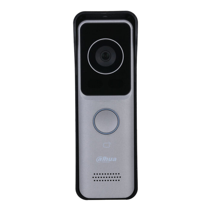 Videointerfon de exterior IP WiFi Dahua VTO2311R-WP, 2 MP, 1 familie, auto IR, IC card, 3.000 carduri, slot card, aparent, PoE