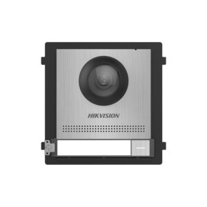 Videointerfon de exterior pe 2 fire IP Hikvision DS-KD8003-IME2/S, 2 MP, 1 familie, aparent/ingropat Videointerfon de exterior pe 2 fire IP Hikvision DS-KD8003-IME2/S, 2 MP, 1 familie, aparent/ingropat