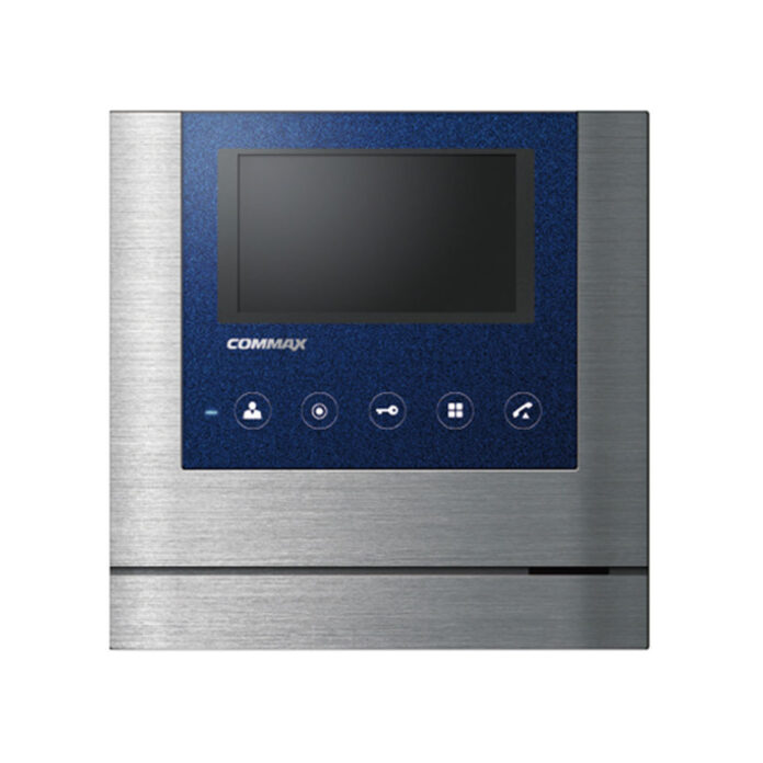 Videointerfon de interior Commax CDV-43M, 4.3 inch, aparent, 4 fire