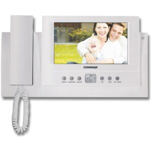 Videointerfon de interior Commax CAV-71B, 7 inch, 64 imagini, aparent Videointerfon de interior Commax CAV-71B, 7 inch, 64 imagini, aparent