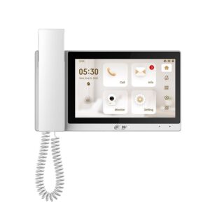 Videointerfon de interior cu receptor IP WiFi Dahua VTH5421EW-H, 7 inch, PoE, slot card, alb Videointerfon de interior cu receptor IP WiFi Dahua VTH5421EW-H, 7 inch, PoE, slot card, alb