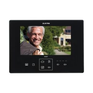 Videointerfon de interior Electra Smart VTM.7S083.ELBTL, ecran 7 inch, aparent, negru Videointerfon de interior Electra Smart VTM.7S083.ELBTL, ecran 7 inch, aparent, negru