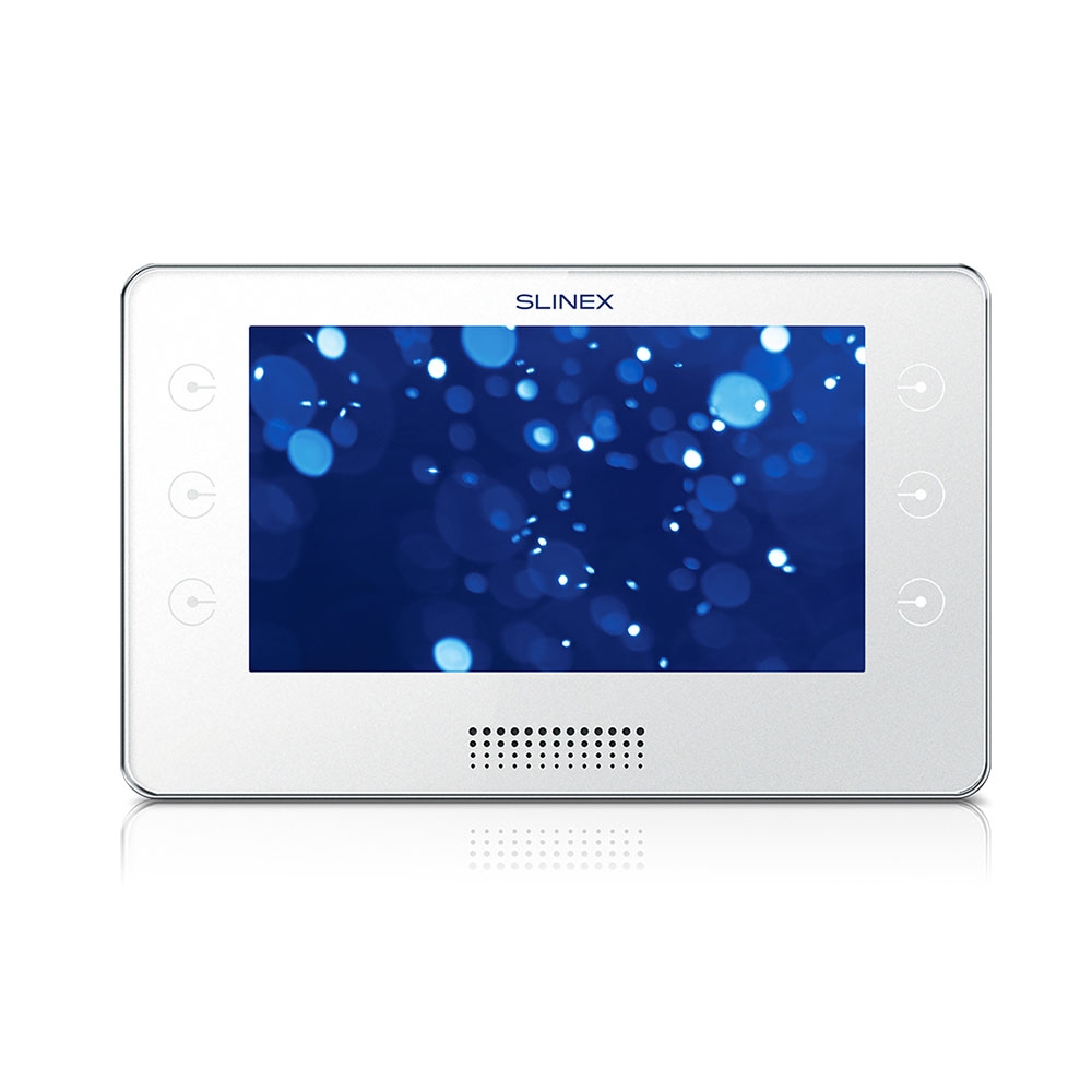 Videointerfon de interior IP Slinex KIARA-W, 7 inch, 30 poze/mesaje vocale, aparent Videointerfon de interior IP Slinex KIARA-W, 7 inch, 30 poze/mesaje vocale, aparent