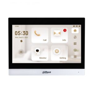 Videointerfon de interior IP WIFI Dahua VTH8641KMS-WP, 10 inch, aparent, slot card, PoE Videointerfon de interior IP WIFI Dahua VTH8641KMS-WP, 10 inch, aparent, slot card, PoE