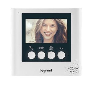 Videointerfon de interior Legrand 369115, 4.3 inch, aparent, 2 fire Videointerfon de interior Legrand 369115, 4.3 inch, aparent, 2 fire