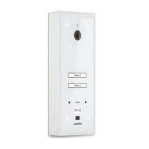Videointerfon de exterior Electra VPM.02S03.ELWH4, RFID, 2 familii, aparent, 4 fire Videointerfon de exterior Electra VPM.02S03.ELWH4, RFID, 2 familii, aparent, 4 fire