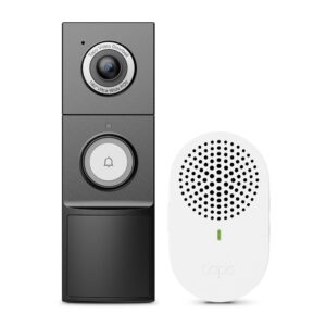 Videointerfon exterior IP WiFi TP-Link TAPO D235, 5 MP, IR 10 m, microfon si difuzor, slot card, aparent, detectie miscare, PIR, baterie 10000 mAh Videointerfon exterior IP WiFi TP-Link TAPO D235, 5 MP, IR 10 m, microfon si difuzor, slot card, aparent, detectie miscare, PIR, baterie 10000 mAh
