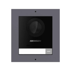 Videointerfon exterior modular IP Hikvision DS-KD8003-IME1B/SF, 2 MP, IR, 2000 utilizatori, PoE, aparent Videointerfon exterior modular IP Hikvision DS-KD8003-IME1B/SF, 2 MP, IR, 2000 utilizatori, PoE, aparent