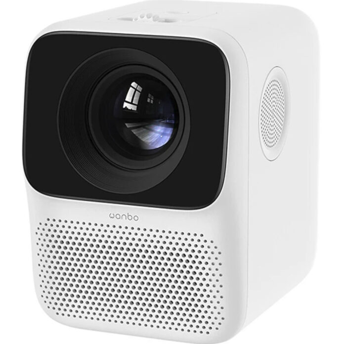 Videoproiector Xiaomi Wanbo Portable T2M Mini, 150 lm, HDMI, USB, LED, Alb