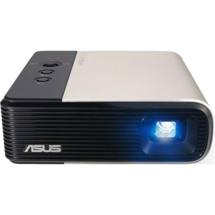 Videoproiector Asus ZenBeam E2, WVGA, 300 lm, DLP, Difuzor 5W, 16:9, Auriu Videoproiector Asus ZenBeam E2, WVGA, 300 lm, DLP, Difuzor 5W, 16:9, Auriu