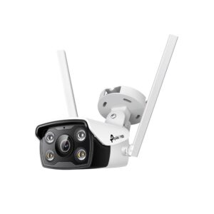 Camera supraveghere exterior wireless WiFi TP- Link VIGI Full Color C340-W, 4 MP, 4 mm, 2.4 GHz, IR/lumina alba 30 m, slot card, microfon si difuzor Camera supraveghere exterior wireless WiFi TP- Link VIGI Full Color C340-W, 4 MP, 4 mm, 2.4 GHz, IR/lumina alba 30 m, slot card, microfon si difuzor