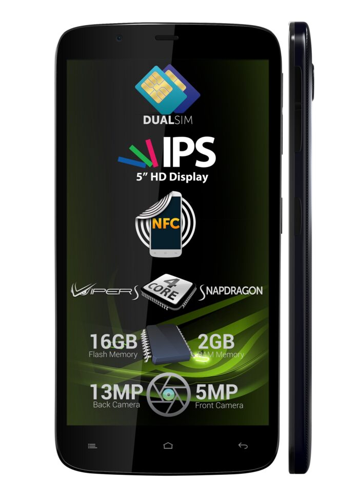 Telefon mobil Allview V1 Viper S, 16GB, Dual SIM, Negru